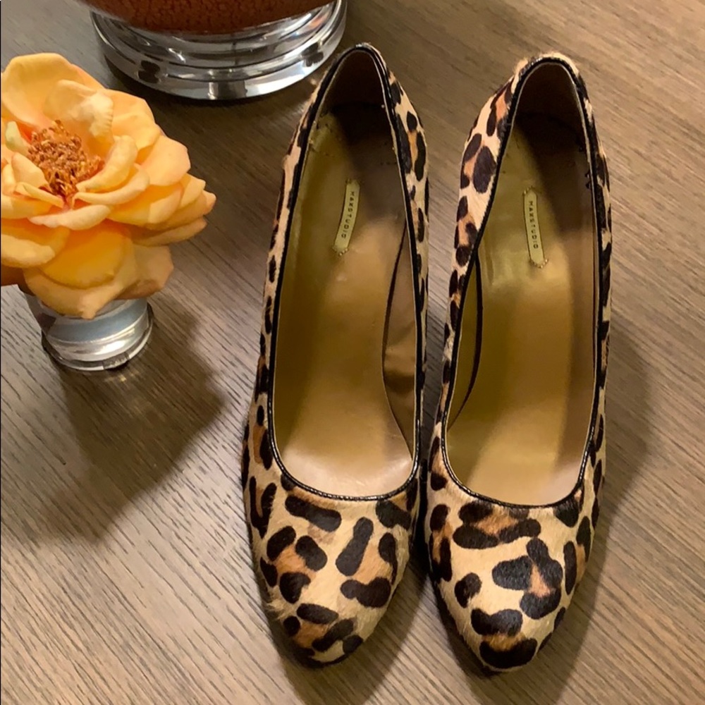 Leopard 🐆 Wedge Shoes Size 9
